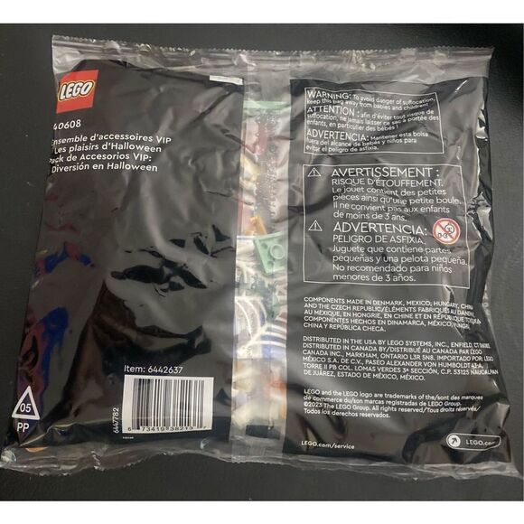 LEGO 40608 VIP Halloween Fun VIP Add-On Pack Sealed 118 Pieces - Picture 2 of 2